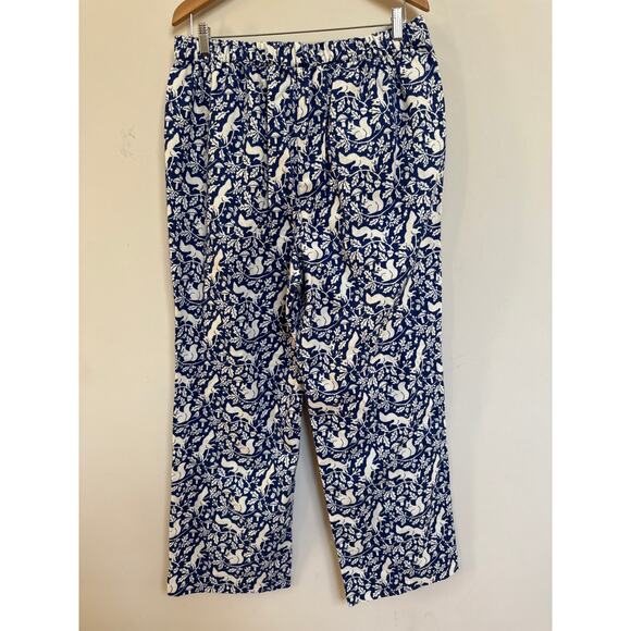 Boden Blue Woodland Squirrel Brushed Cotton Pyjama Trouser Lounge PJ Pants 12 - Picture 5 of 7